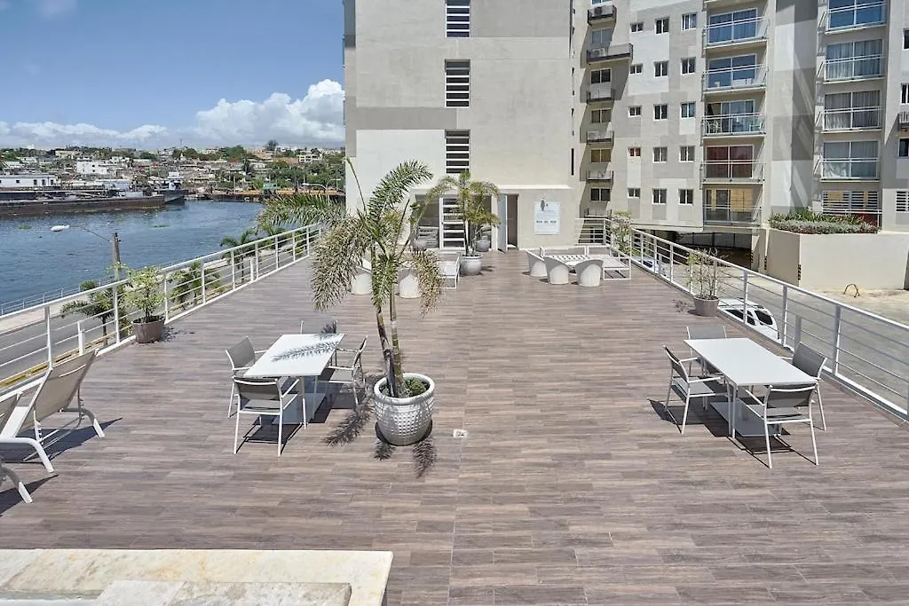 Waterfront Views Of Historic Zona Colonial In Riviera Colonial Apartment Calero Dominican Republic